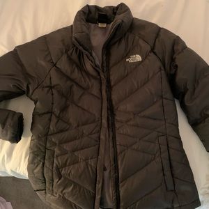 North face black puffer jacket